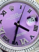 Rolex DateJust 126234 Copies Watches Purple Dial Automatic Movement 36mm - Image 4