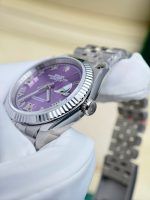Rolex DateJust 126234 Copies Watches Purple Dial Automatic Movement 36mm - Image 8