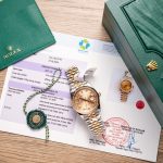 Rolex DateJust Replica Watch Gold Wrapped Fluted Dial GM Factory 36mm