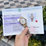 Rolex DateJust Replica 1:1 Watch Palm Leaf Grey Dial GM Factory 36mm