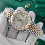 Rolex DateJust Replica Watch Gold Wrapped Jubilee Strap GM Factory 41mm - Image 4