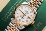 Rolex Best Replica Watch DateJust Mother Of Pearl Dial Gold Wrapped GM Factory 36mm - Image 4