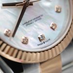 Rolex DateJust MOP Dial Replica Watches Demi Rose Gold Oyster Strap Clean Factory 41mm - Image 6
