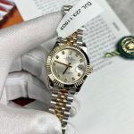 Rolex DateJust Replica Watch 18K Gold Wrapped White Dial GM Factory 31mm - Image 3