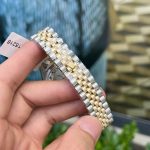 Rolex DateJust 18K Gold Wrapped Replica Watch Mother-of-Pearl Dial GM Factory 31mm - Image 6