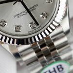 Rolex DateJust Women Replica Watches Sliver Dial Swiss Automatic Movement THB Factory 31mm - Image 6