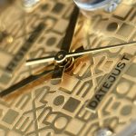 Rolex DateJust Luxury Imitation Watches Yellow Dial Jubilee Strap AR Factory 36mm - Image 7