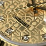 Rolex DateJust Luxury Imitation Watches Yellow Dial Jubilee Strap AR Factory 36mm - Image 8