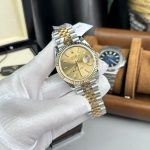 Rolex DateJust Replica Watch Gold Wrapped Jubilee Strap GM Factory 41mm - Image 3