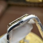 Rolex DateJust Luxury Fake Watches Yellow Dial Oyster Strap AR Factory 36mm - Image 11