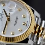 Rolex DateJust Luxury Imitation Watch Mother Of Pearl Dial Clean Factory 41mm - Image 5