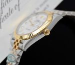 Rolex DateJust Luxury Imitation Watch Mother Of Pearl Dial Clean Factory 41mm - Image 6