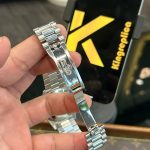 Rolex Day-Date Luxury Fake Watches Custom Diamonds Moissanite Weight 200 Grams 40mm - Image 11