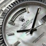 Rolex Day-Date Luxury Imitation Watches Mother Of Pearl Weight 212 Gram RC Factory 40mm - Image 5