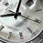 Rolex Day-Date Luxury Imitation Watches Mother Of Pearl Weight 212 Gram RC Factory 40mm - Image 7
