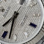 Rolex Day-Date Knock Off Watches Full Moissanite Dial Custom GM Factory 40mm - Image 5