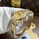 Rolex Day-Date Copies Watches Yellow Champagne Dial Calibre 3255 Movement Super Clone RC Factory 40mm - Image 9
