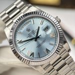 Rolex Day-Date Imitation Watches Ice Blue Dial Calibre 3255 Movement Super Clone RCF 40mm - Image 4