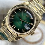 Rolex Day-Date Best Replica Watch Green Ombre Dial Calibre 3255 Movement Super Clone RC Factory 40mm - Image 4