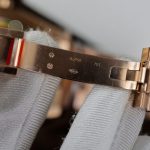 Rolex Day-Date Rose Gold Plated Replica 1:1, weighing 186 grams, QF Factory, 40mm. - Image 9