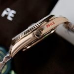 Rolex Day-Date Rose Gold Plated Replica 1:1, weighing 186 grams, QF Factory, 40mm. - Image 6