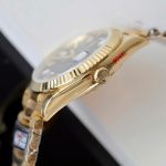 Rolex Day-Date Black Dial Knock Off Watches Weight 184 Grams QF Factory 40mm - Image 7