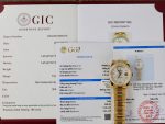 Rolex Day-Date MOP Dial Imitation Watches 18K Gold Wrapped + Bezel Moissanite Diamonds GM Factory 40mm