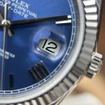Rolex Day-Date Fake Watches Blue Dial Weight 212 Grams Calibre 3255 Movement RC Factory 40mm - Image 5