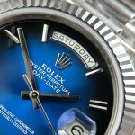 Rolex Day-Date Blue Ombre Dial Imitation Watches Weight 212 Grams Calibre 3255 Movement RCF 40mm - Image 5