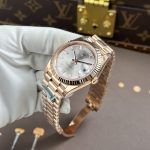 Rolex Day-Date Imitation Watches Silver Dial Calibre 3255 Movement Super Clone RC Factory 40mm - Image 8