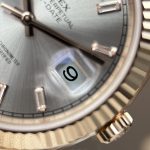 Rolex Day-Date Imitation Watches Silver Dial Calibre 3255 Movement Super Clone RC Factory 40mm - Image 5