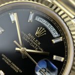 Rolex Day-Date Imitation Watches Black Dial Calibre 3255 Movement Super Clone RC Factory 40mm - Image 5