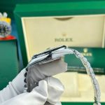 Rolex Imitation Watches Day-Date Black Dial Weight 186 Grams QF Factory 40mm - Image 7