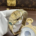 Rolex Day-Date Luxury Fake Watches Yellow Champagne Dial Weight 212 Grams RC Factory 40mm - Image 8