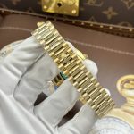 Rolex Day-Date Luxury Fake Watches Yellow Champagne Dial Weight 212 Grams RC Factory 40mm - Image 12