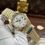 Rolex Day-Date Replica Watches Porcelain White Dial Calibre 3255 Movement Super Clone RC Factory 40mm - Image 3