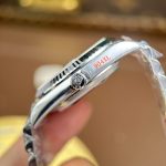 Rolex Luxury Imitation Watches Day-Date Gray Dial Luminous Numbers Weight 186 Grams QF Factory 40mm - Image 9