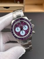 Rolex Luxury Replica Watches Daytona 116508 Warm Burgundy Best Quality 40mm - Image 2