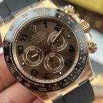 Rolex Daytona 116515LN Luxury Replica Watches Chocolate Dial Oysterflex Strap Clean Factory 40mm - Image 3