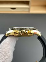 Rolex Daytona 116518 knock Off Watches Champagne Yellow Dial Oysterflex Strap QF Factory 40mm - Image 5