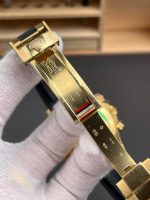 Rolex Daytona 116518 knock Off Watches Champagne Yellow Dial Oysterflex Strap QF Factory 40mm - Image 9