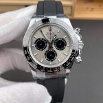 Rolex Daytona 126519LN Luxury Fake Watches Gray Dial Automatic Movement QF Factory 40mm