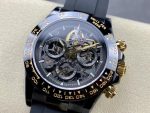 Rolex Daytona By Blaken Replica Watches Skeleton Dial Rubber Strap 40mm - Image 4