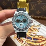 Rolex Daytona DiW Ferrari Tiffany Dial Replica Watches White Carbon Super Light 40mm