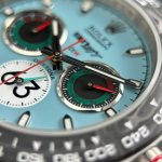 Rolex Daytona DiW Ferrari Tiffany Dial Replica Watches White Carbon Super Light 40mm - Image 9