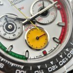 Rolex Daytona DiW Ferrari Knock Off Watches White Carbon Super Light 40mm - Image 9