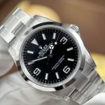 Rolex Explorer 124270 Replica Watches Black Dial Oyster Strap VS Factory 36mm - Image 3