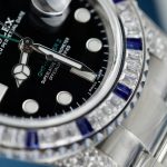 Rolex GMT-MASTER II 116759SARU Knock Off Watches Moissanite Diamonds Custom Clean Factory 40mm - Image 7