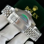 Rolex GMT-Master II Replica Watches Black Dial Bezel Blue Ceramic Jubilee Strap AR Factory 40mm - Image 10