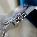 Rolex GMT-Master II Imitation Watches Black Dial Bezel Blue Ceramic Oyster Strap AR Factory 40mm - Image 9